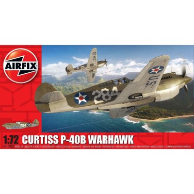 Airfix Classic Kit letadlo A01003B Curtiss P 40B Warhawk 1:72 – Sleviste.cz
