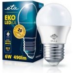 Eta EKO LEDka mini globe 6W, E27, neutrální bílá – Hledejceny.cz