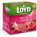 Loyd ovocný čaj aromatizovaný maliny a jahoda 20 x 2 g