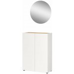 Germania Alviano bílá 74 cm 200 cm 33 cm – Zboží Mobilmania