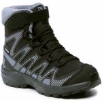 Salomon zimní boty XA Pro V8 CSWP J 414334 black/phantom/quiet shade – Hledejceny.cz