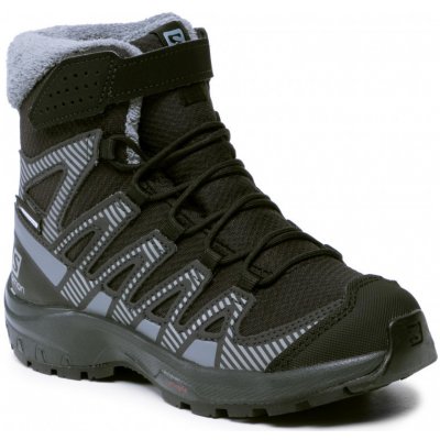 Salomon zimní boty XA Pro V8 CSWP J 414334 black/phantom/quiet shade – Sleviste.cz