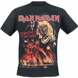IRON MAIDEN NUMBER OF THE BEAST black