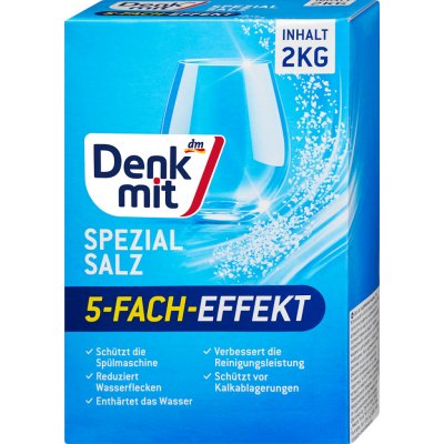 Denkmit speciální sůl do myčky 2 kg – Sleviste.cz