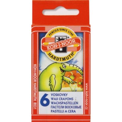 Koh-i-noor voskovky WAX CRAYON 6 ks – Sleviste.cz