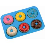 Kitchen&home AG433D silikon forma na donuty koblihy 26x18cm modrá – Hledejceny.cz