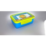 R&B Mědílek s.r.o. svačinový box zdravá sváča modro/zelený – Zboží Dáma