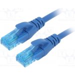 Digitus DK-1512-0025/B Patch UTP, CAT 5e, AWG 26/7, 0,25m, modrý – Zboží Živě