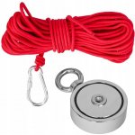 KRAFT&DELE Magnet fishing 140kg oboustranný pro lovce pokladů KD10415 – Hledejceny.cz