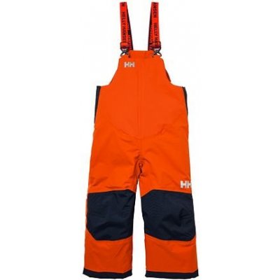Helly Hansen dětské lyžařské kalhoty K Rider 2 ins bib neon orange