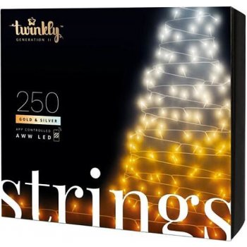 TWINKLY Smart LED vánoční řetěz Strings TWS250GOP-BEU 20m WiFi