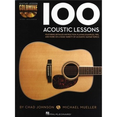 Hal Leonard Chad Johnson/Michael Mueller 100 Acoustic Lessons Noty