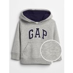 Gap Baby mikina logo Šedá – Zboží Dáma