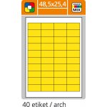 Print A4 0 ks / arch žlutá, 524230 – Sleviste.cz