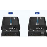PremiumCord 4K@60Hz HDMI KVM extender s USB 2.0 na 120m přes LAN síť, over IP KHEXT120-14 – Hledejceny.cz