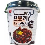 YOPOKKI Instantní rýžové těsto s příchutí Jjajang 120 g – Zboží Mobilmania