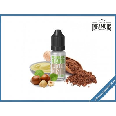 Infamous Liqonic Nutty Cocoa Custard 10 ml – Zboží Mobilmania