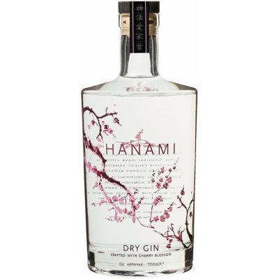 Hanami Dry Gin 43% 0,7 l (holá láhev) – Hledejceny.cz
