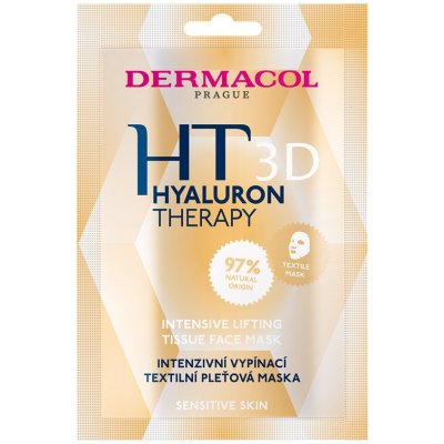 Dermacol Maska na obličej Hyaluron Therapy 3D Textile Facial Mask 1 ks – Zboží Dáma