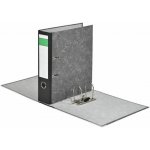 Emba Pákový pořadač A4 8 cm mramor, černý hřbet – Zboží Živě