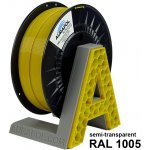 AURAPOL PLA – Medová částečně transparentní 1,75 mm; 1 kg – Zboží Živě