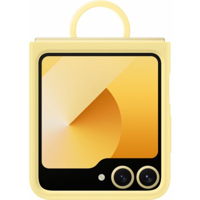 Samsung Galaxy Z Flip6 Silikonový zadní kryt Yellow EF-PF741TYEGWW – Zboží Mobilmania