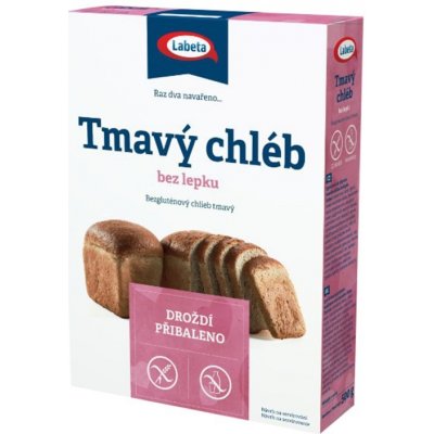 Labeta Tmavý chléb bez lepku 0,5 kg – Zboží Dáma