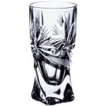 Crystalite Bohemia Bohemia Crystal Broušené sklenice na likér destiláty panák Quadro brus Kometa 6 x 50 ml – Zboží Dáma