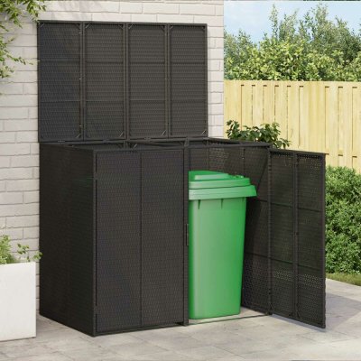 vidaXL Polyethylen 65 x 80 x 115 cm Černá – Sleviste.cz