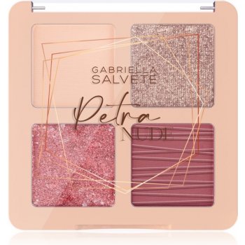 Gabriella Salvete Petra Nude Eyeshadow Palette paletka očních stínů Slip Dress 7 g