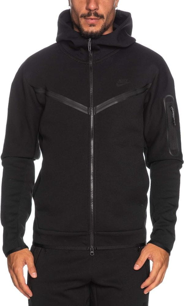 Nike Sportswear Tech Fleece Full Zip Hoodie Černá CU4489-010