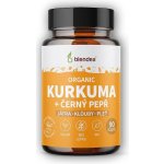Kurkuma + Piperin BIO Organic 90 kapslí – Sleviste.cz