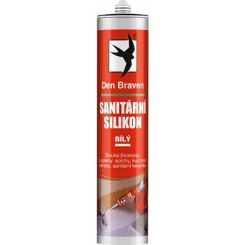 Den Braven Sanitární silikon 280ml bílý