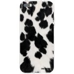 Picasee silikonový průhledný obal pro Apple iPhone 5/5S/SE - Black Moo – Zboží Mobilmania