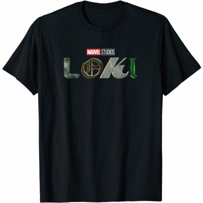 Cotton Division pánské tričko Loki černé