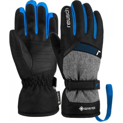 Reusch Flash Gore-Tex Junior rukavice černá/šedá/modrá – Zbozi.Blesk.cz