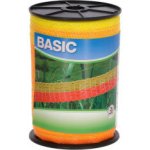 Ohradníková páska BASIC 20mm 200m žlutá oranžová – Hledejceny.cz