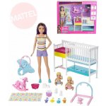 Mattel Barbie Herní set dětský pokojík GFL38 – Hledejceny.cz