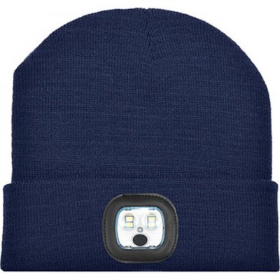 L-Merch pletená čepice s Led světlem C1458 Navy – Hledejceny.cz