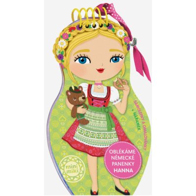 Presco Group Oblékáme německé panenky HANNA Omalovánky – Hledejceny.cz