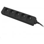 PremiumCord ppa5-03bk 3m 5 zásuvek černý – Sleviste.cz