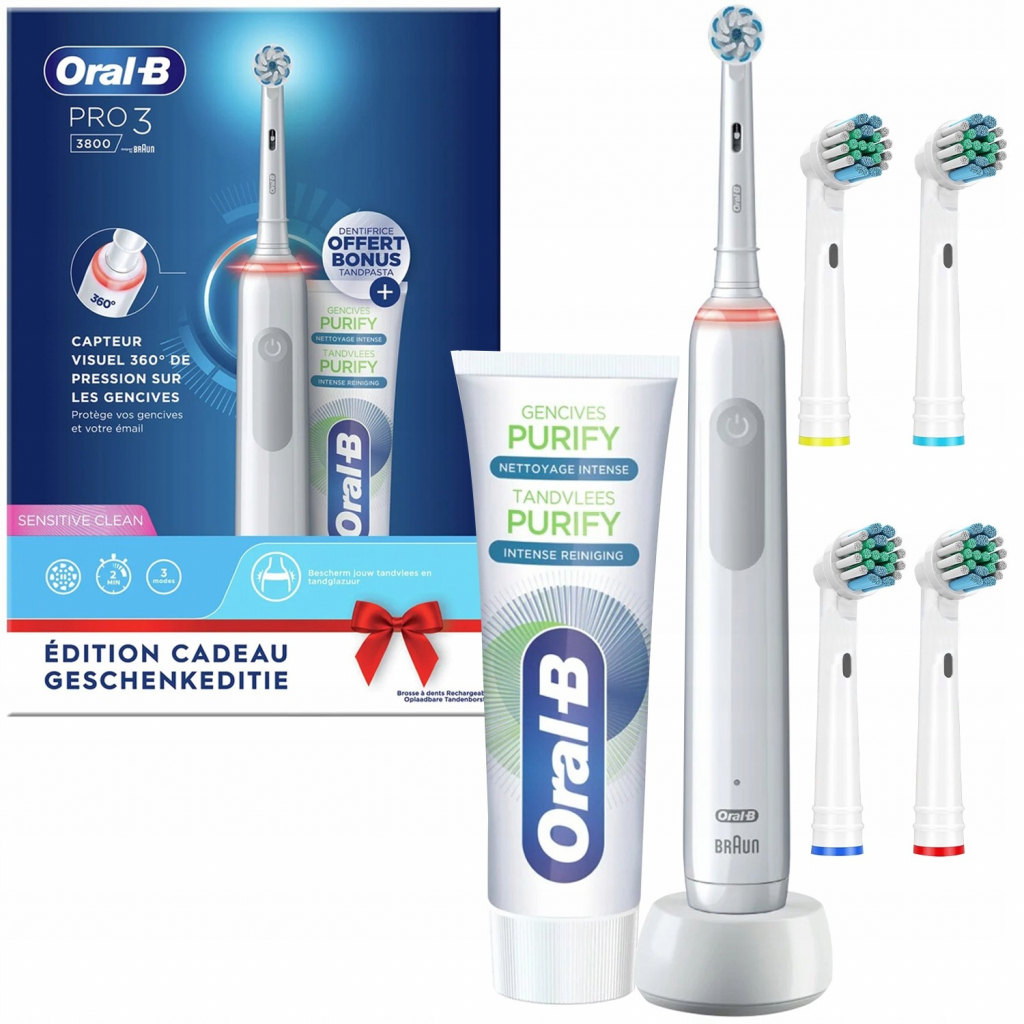 Oral-B Pro 3 3800 Gift Edition White