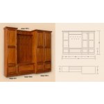 Předsíňová stěna M 935 – Zboží Dáma