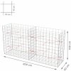 Pletiva TopGabion Gabionový koš bez víka: 200×50×100 cm - oko sítě 10×10 cm