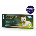 Bioveta Top Spot-on Dog S do 15 kg 1 x 1 ml – Hledejceny.cz