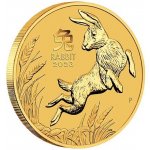 The Perth Mint zlatá mince Lunární Série III Rok Králíka v 1/2 oz – Zboží Mobilmania