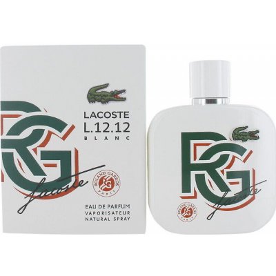 Lacoste Eau de L,12,12 Blanc Roland Garros parfémovaná voda pánská 100 ml tester – Hledejceny.cz