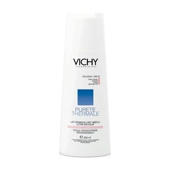 Vichy Pureté Thermale odličovací mléko pro normální až smíšenou pleť (Lait démaquillant fraîcheur) 200 ml