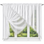 BytoTex Hotová voálová záclona Monika(L) 400x160 cm – Hledejceny.cz