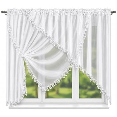 BytoTex Hotová voálová záclona Monika(L) 400x160 cm – Hledejceny.cz